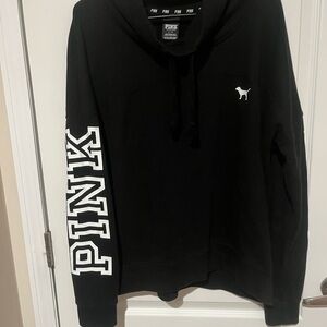 PINK Victoria's Secret Black pull-over